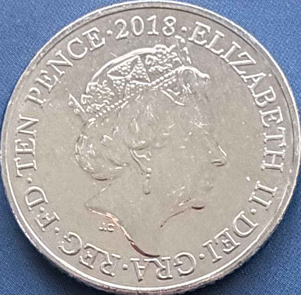 2018 A-Z English Breakfast 10p (2)  coin collectible - Main Image 2