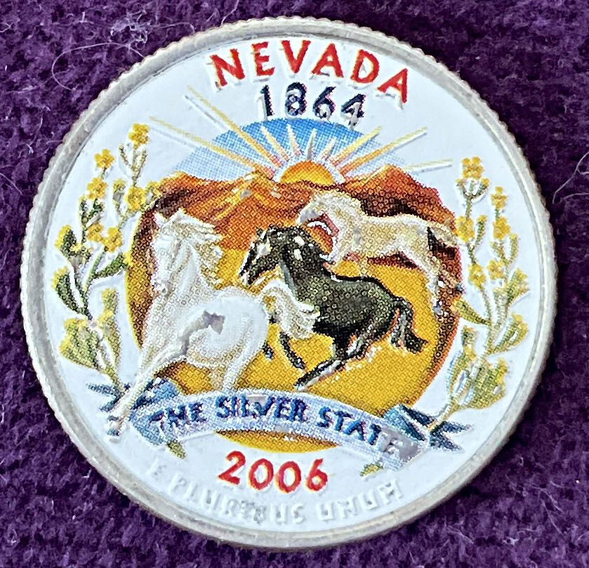 Quarter Nevada 2006 D 1  coin collectible - Main Image 4