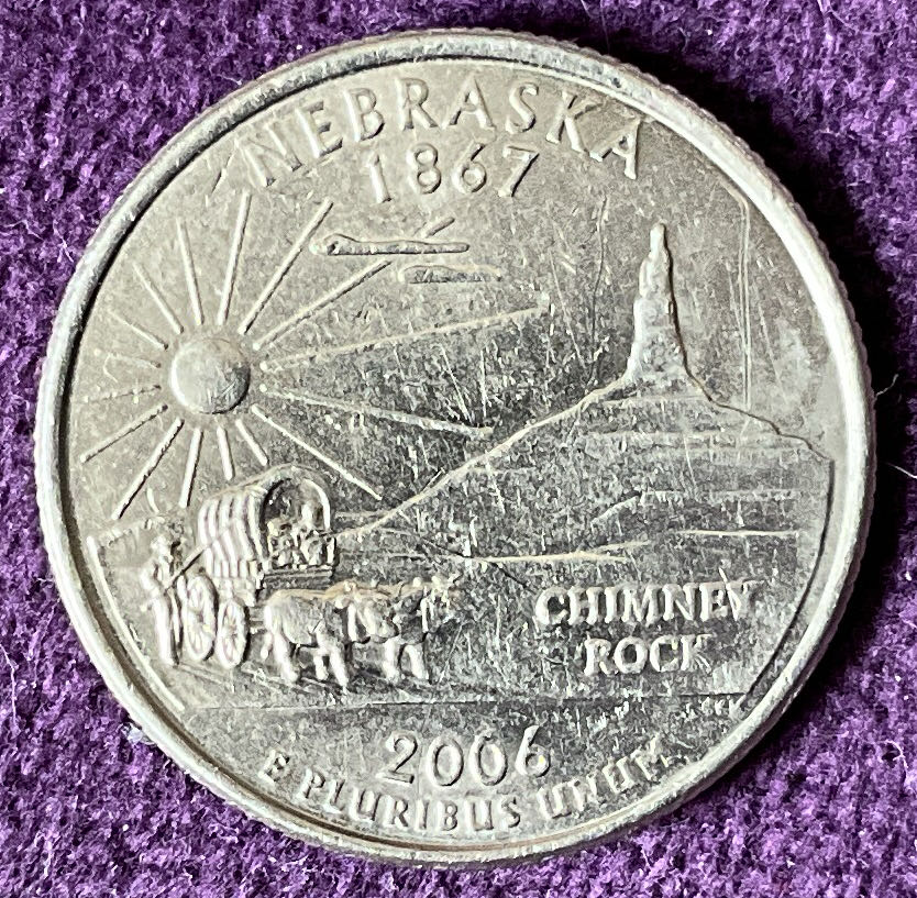 Quarter Nebraska 2006 D 1  coin collectible - Main Image 2