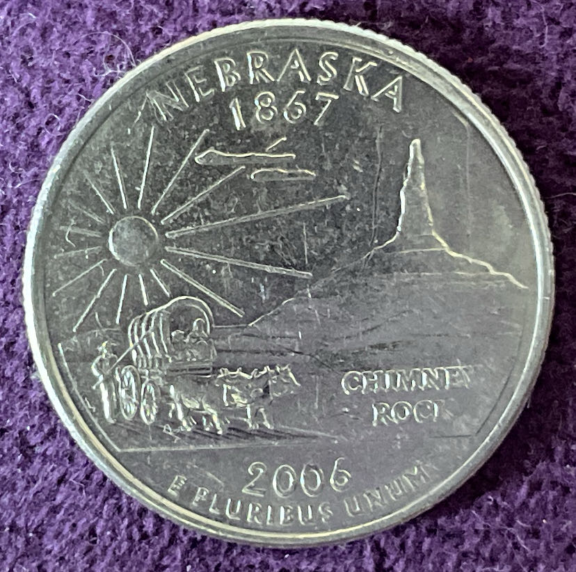 Quarter Nebraska 2006 D 1  coin collectible - Main Image 4