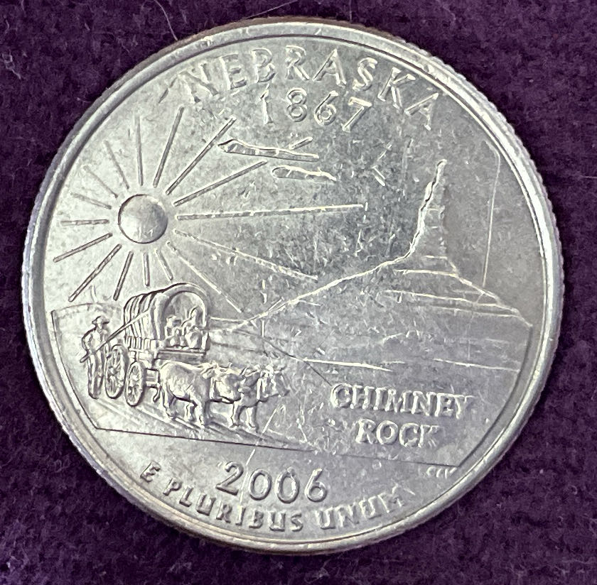 Quarter Nebraska 2006 D 1  coin collectible - Main Image 6