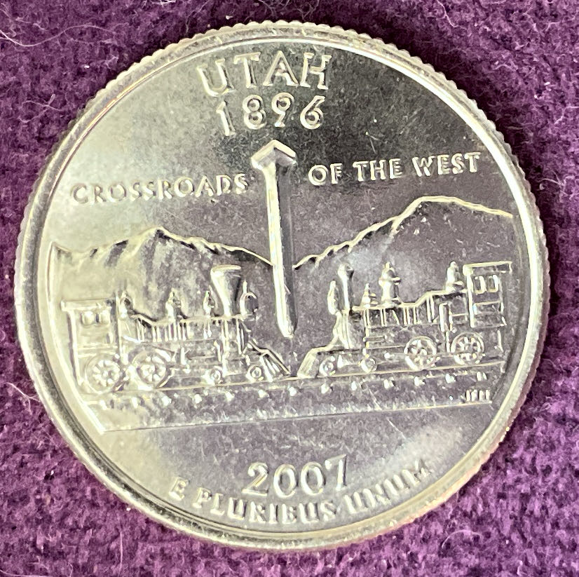 Quarter Utah 2007 D 4  coin collectible - Main Image 5