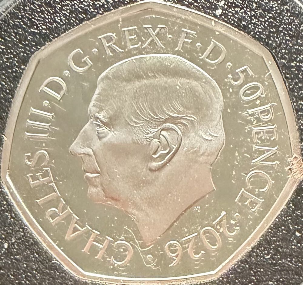 2026 Concorde Silver 50p  coin collectible - Main Image 2