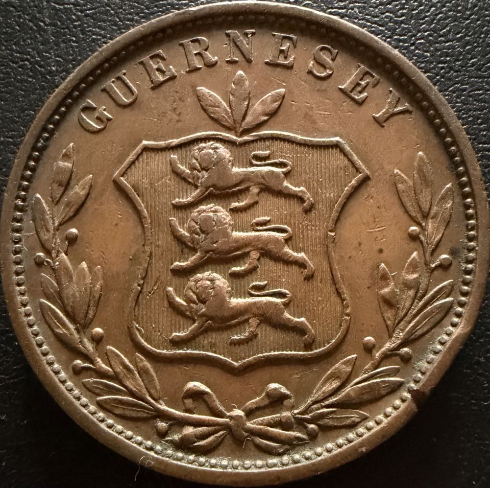 1858 8 Doubles  coin collectible - Main Image 2