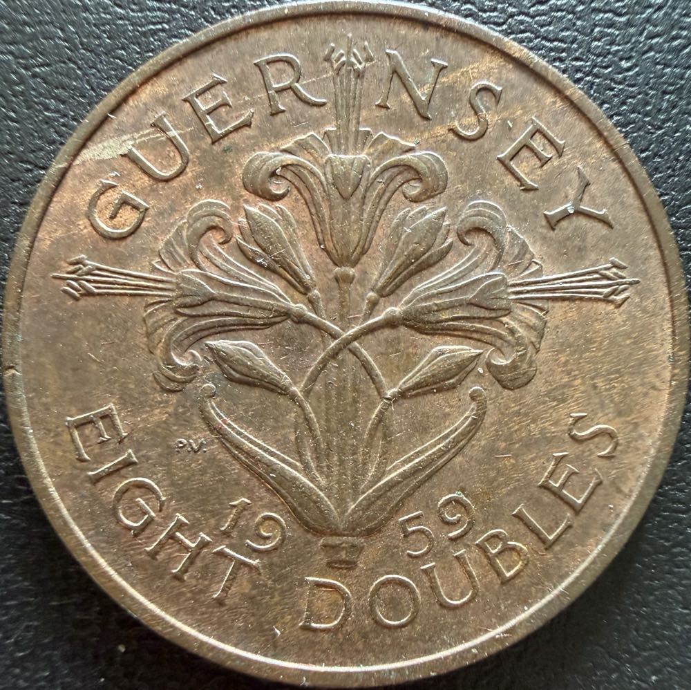 1954 Elizabeth II English Shilling (2)