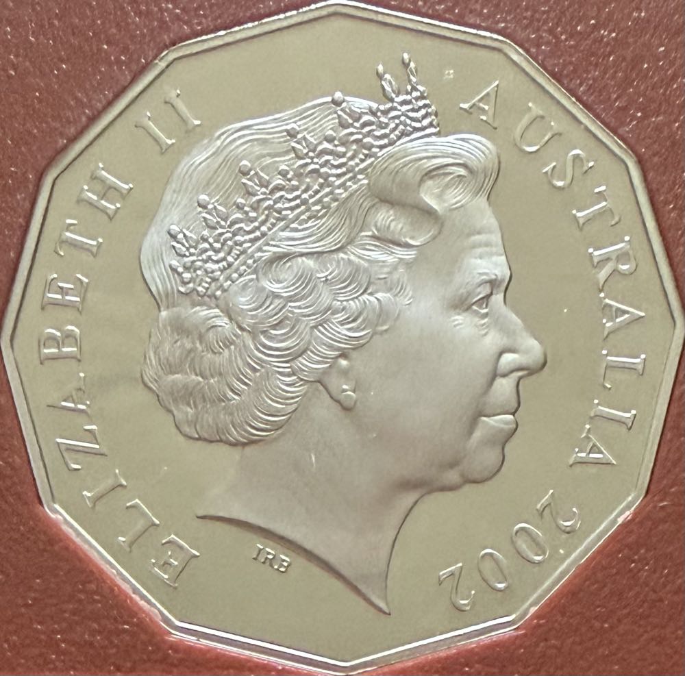 2002 Year Of The Outback 50c  coin collectible - Main Image 2