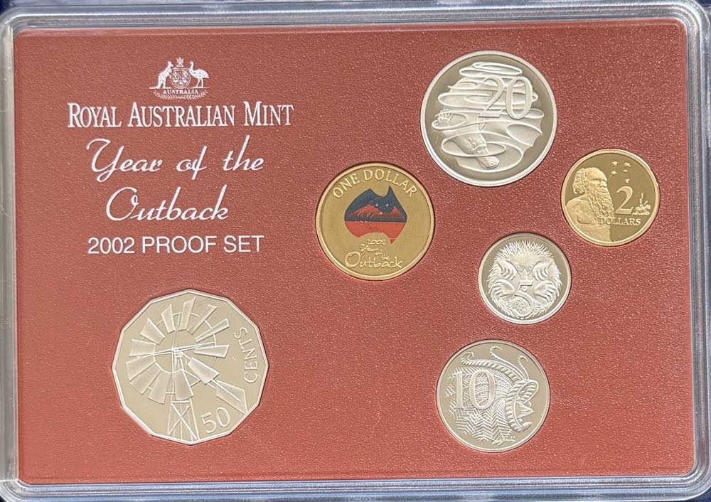 2002 Year Of The Outback $1  coin collectible - Main Image 3