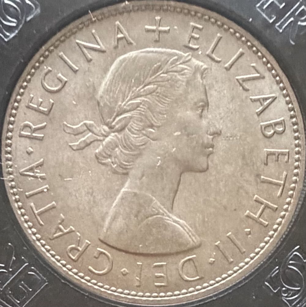 1967 Elizabeth II Half Crown  coin collectible - Main Image 2