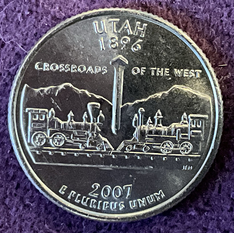 Quarter Utah 2007 D 5  coin collectible - Main Image 4