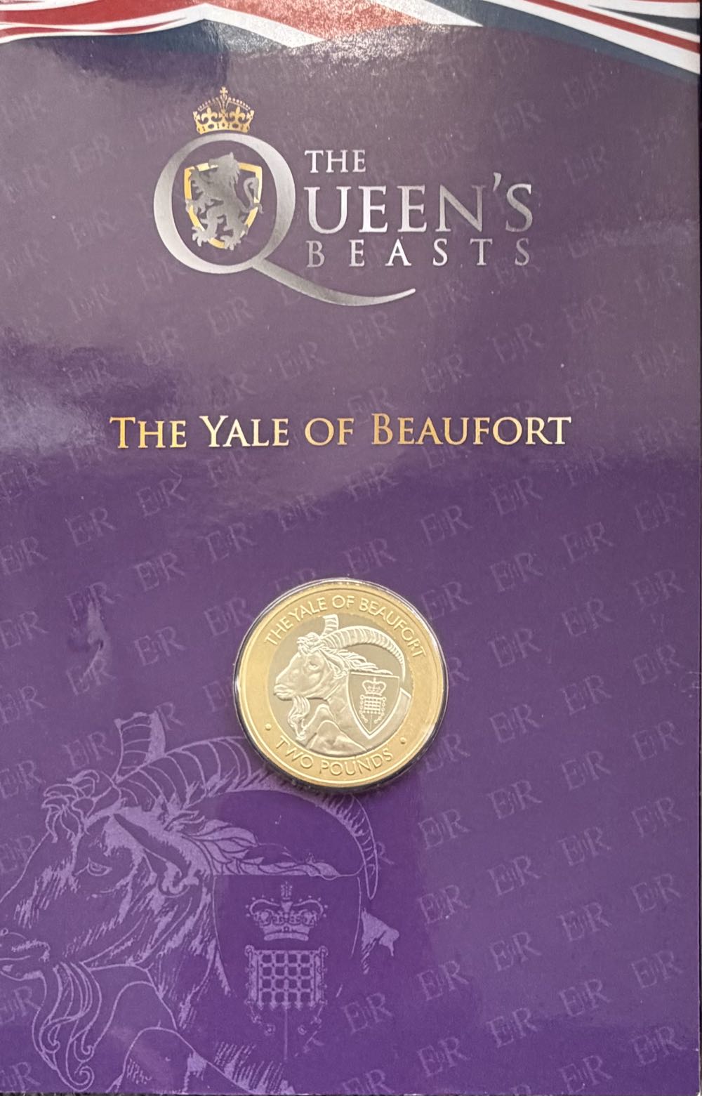 2021 The Yale Of Beaufort £2  coin collectible - Main Image 3