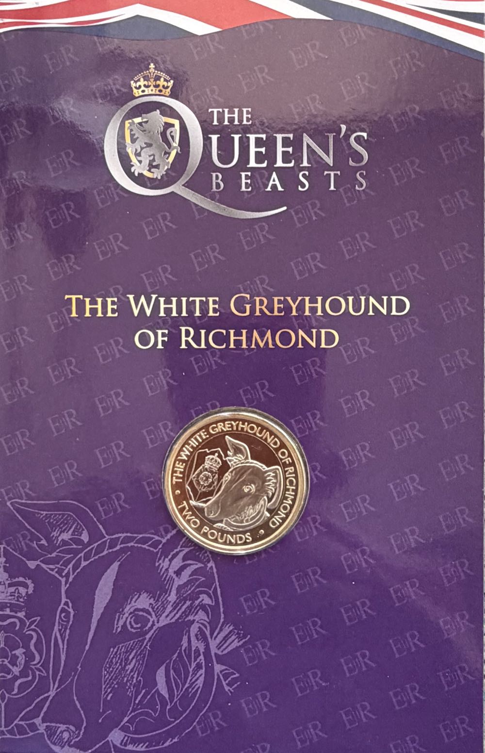 2021 The White Greyhound Of Richmond £2  coin collectible - Main Image 3