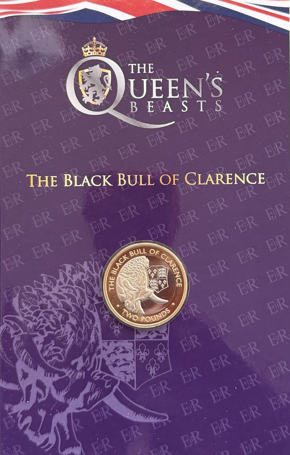 2021 The Black Bull Of Clarence £2  coin collectible - Main Image 3