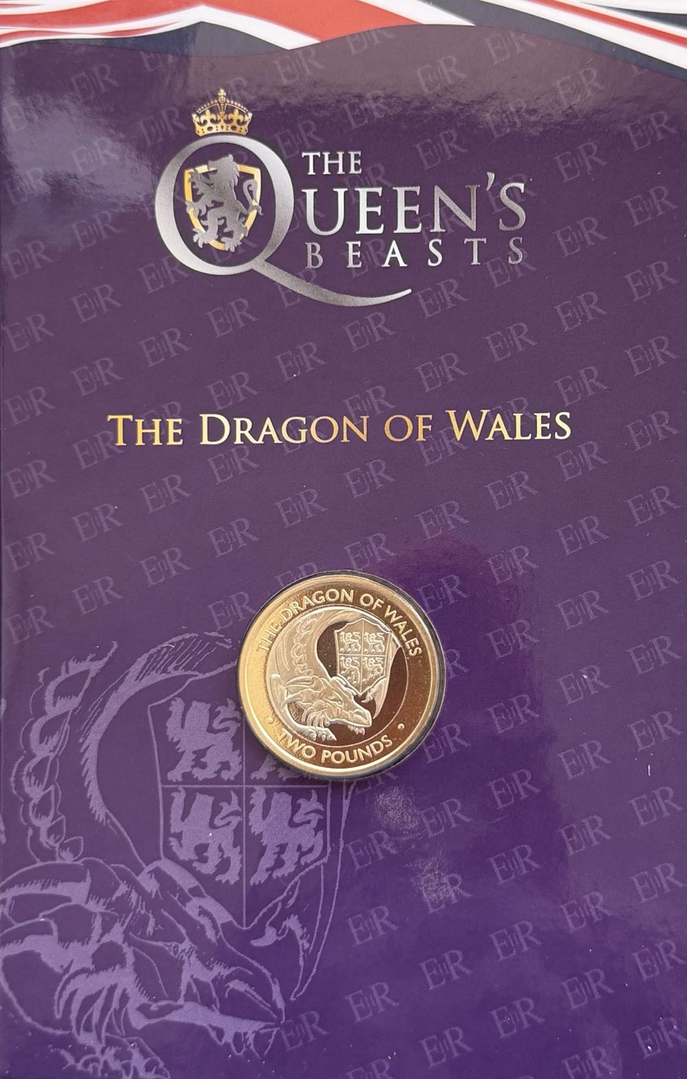 2021 The Red Dragon Of Wales £2  coin collectible - Main Image 3