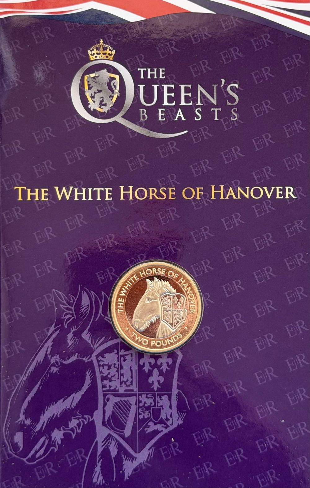 2021 The White Horse Of Hanover £2  coin collectible - Main Image 3