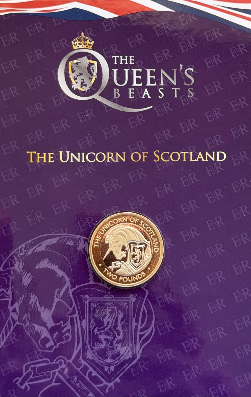 2021 The Unicorn Of Scotland £2  coin collectible - Main Image 3