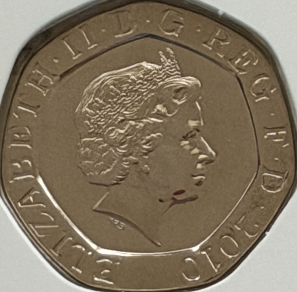 2010 Shield 20p (2)  coin collectible - Main Image 2