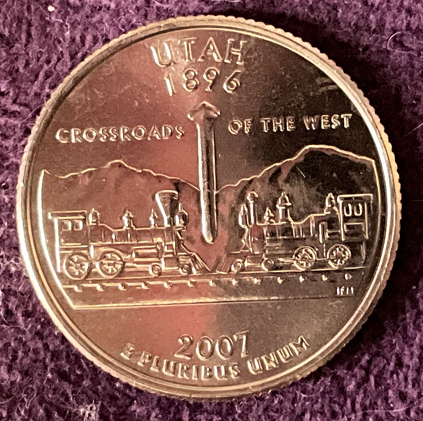 Quarter Utah 2007 D 9  coin collectible - Main Image 4