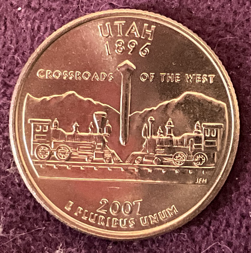 Quarter Utah 2007 D 10  coin collectible - Main Image 4