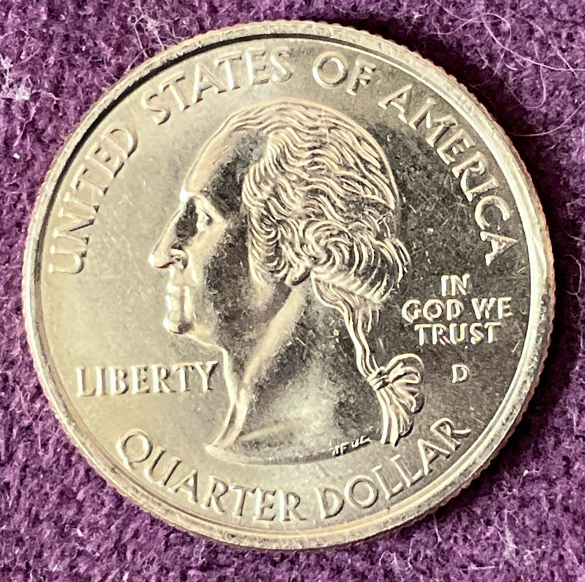 Washington Quarter Alabama 2003 D 1