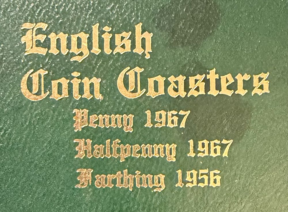 Coin Coaster Penny 1967  coin collectible - Main Image 2
