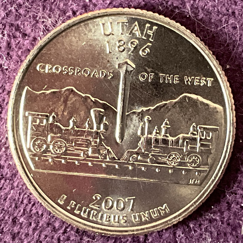 Quarter Utah 2007 D 16  coin collectible - Main Image 4
