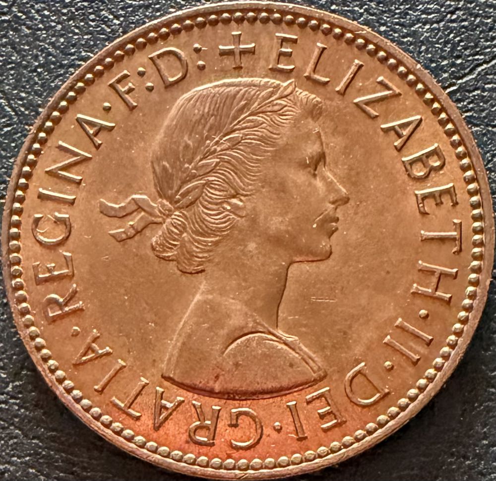 1967 Elizabeth II Half Penny (4)  coin collectible - Main Image 2