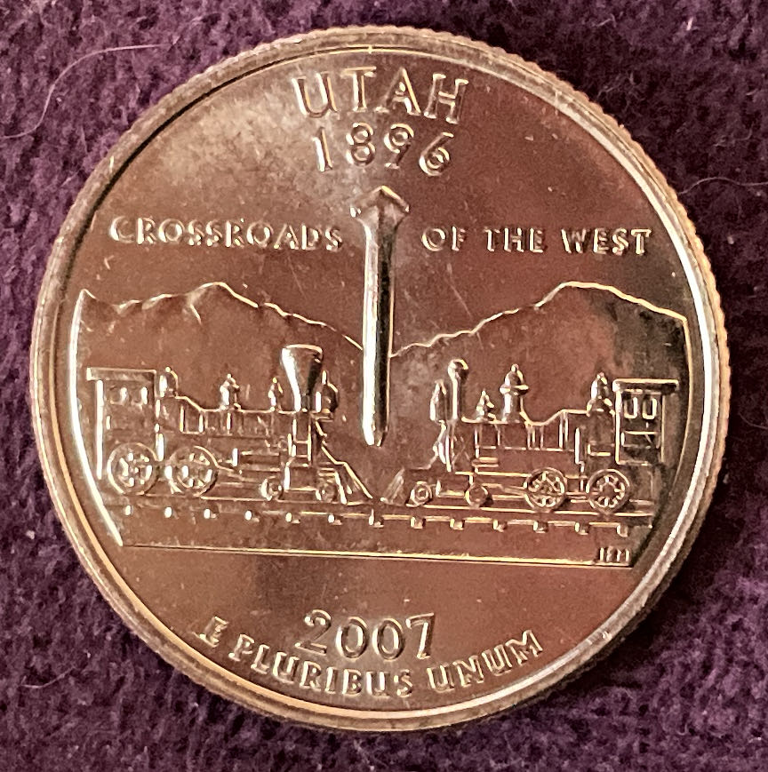 Quarter Utah 2007 D 19  coin collectible - Main Image 4