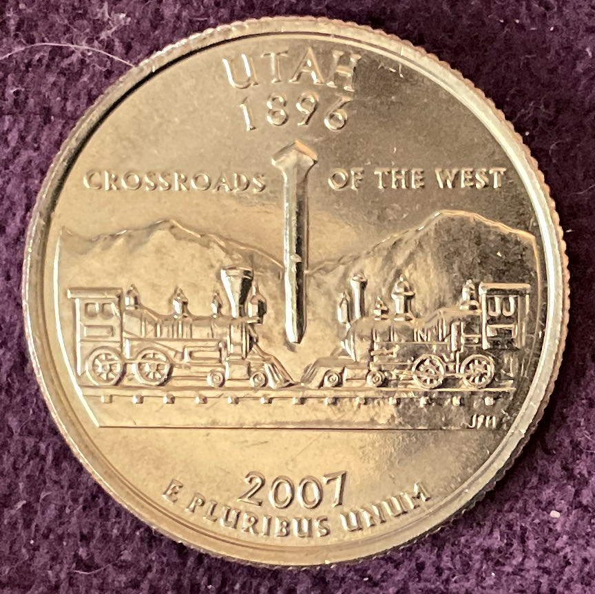 Quarter Utah 2007 D 20  coin collectible - Main Image 2