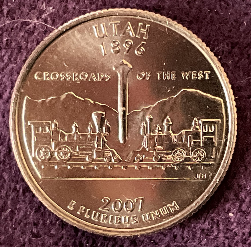 Quarter Utah 2007 D 20  coin collectible - Main Image 4