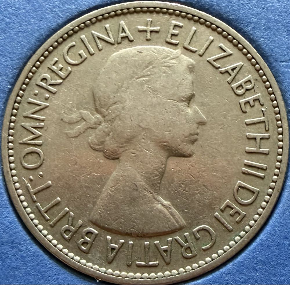 1953 Elizabeth II Half Crown (2)  coin collectible - Main Image 2