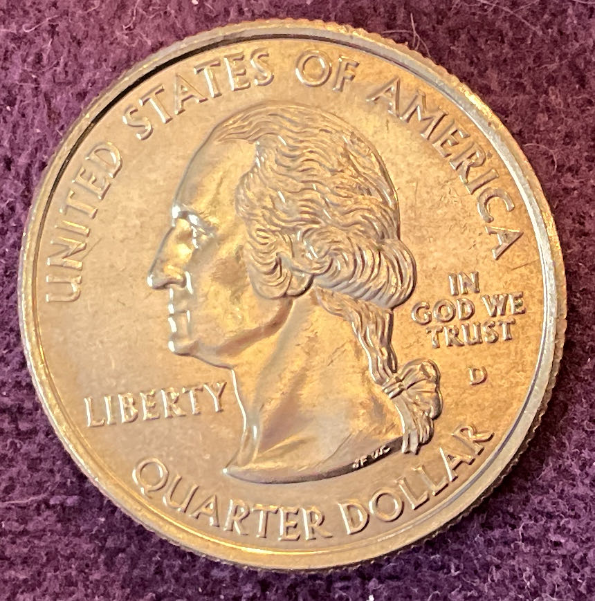 Quarter Utah 2007 D 49