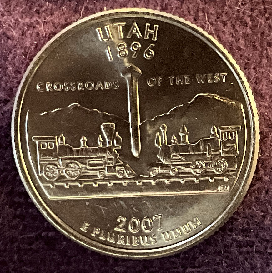 Quarter Utah 2007 D 31  coin collectible - Main Image 4