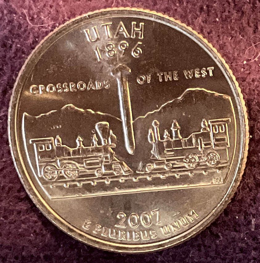 Quarter Utah 2007 D 32  coin collectible - Main Image 4