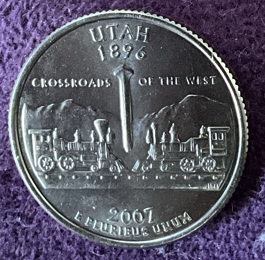 Quarter Utah 2007 D 34  coin collectible - Main Image 4