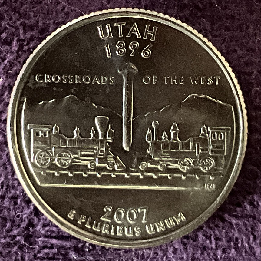 Quarter Utah 2007 D 35  coin collectible - Main Image 4
