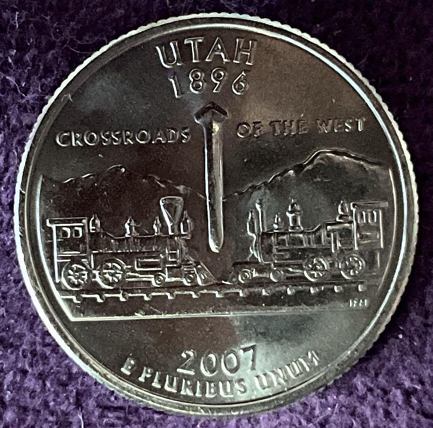 Quarter Utah 2007 D 39  coin collectible - Main Image 4