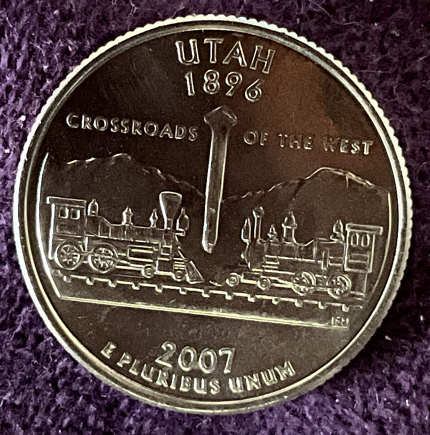 Quarter Utah 2007 D 42  coin collectible - Main Image 4