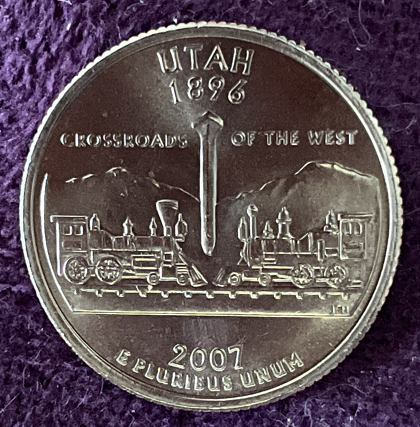 Quarter Utah 2007 D 45  coin collectible - Main Image 4