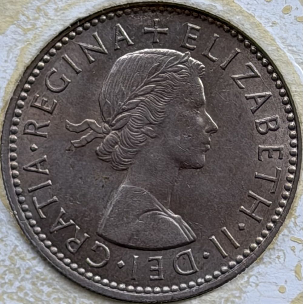 1959 Elizabeth II Scottish Shilling  coin collectible - Main Image 2