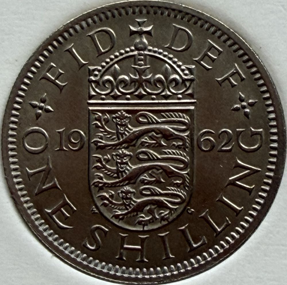 1987 English Oak £1 Paperweight