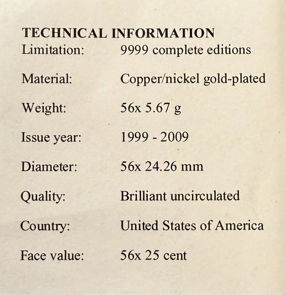 2003 Maine State Quarter Gold P  coin collectible - Main Image 4