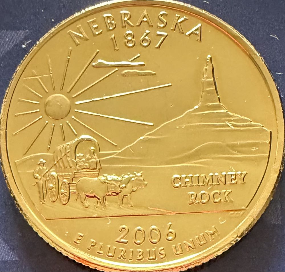 Andrew Johnson Silver Miniature