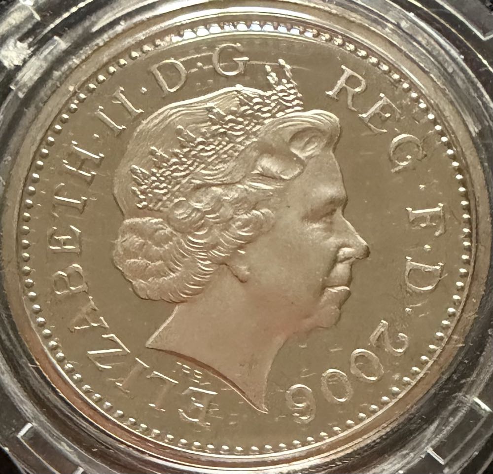 2006 Egyptian Arch Railway Bridge Piedfort £1  coin collectible - Main Image 2