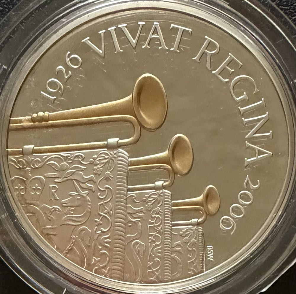 2014 Scotland Floral Piedfort £1