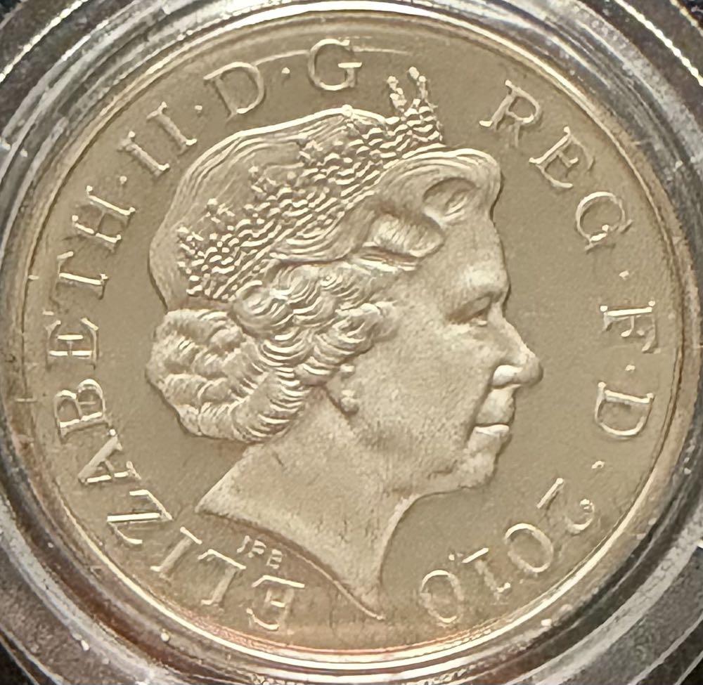 2010 Belfast Piedfort £1  coin collectible - Main Image 2