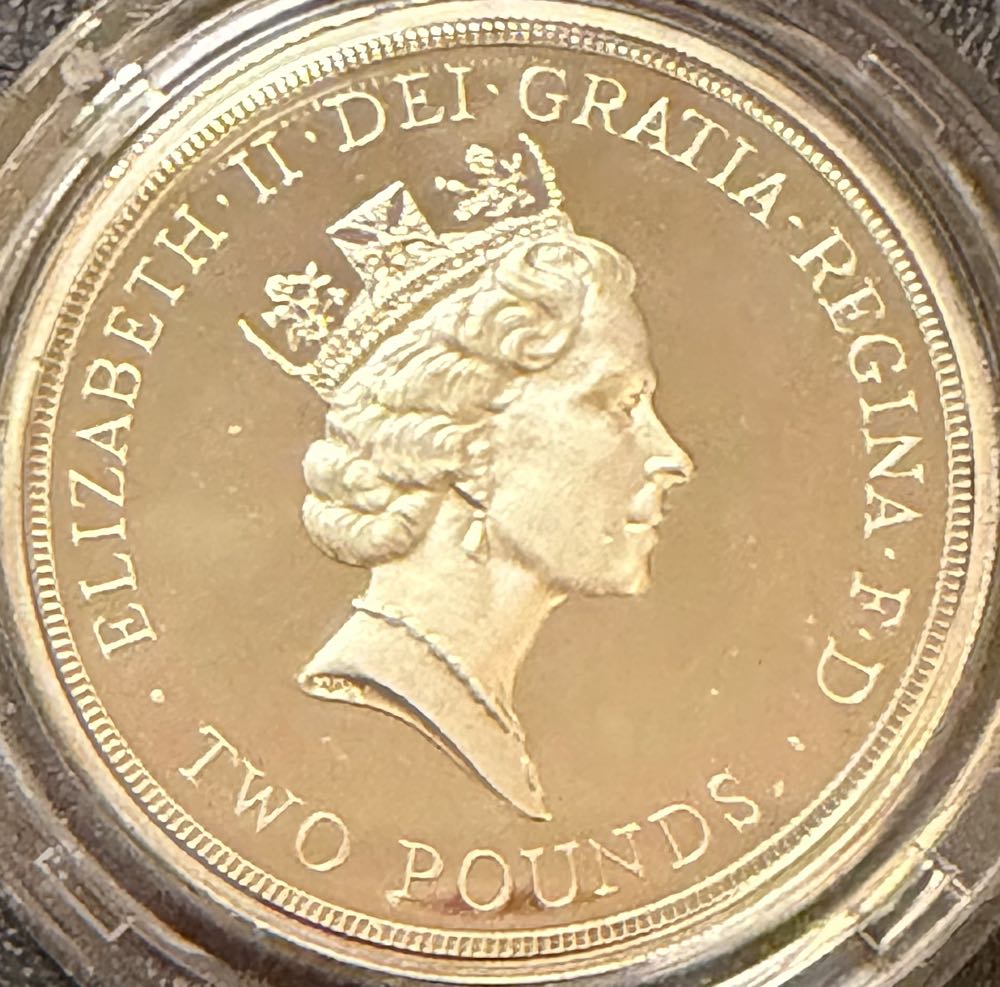 1986 Commonwealth Games Silver £2  coin collectible - Main Image 2