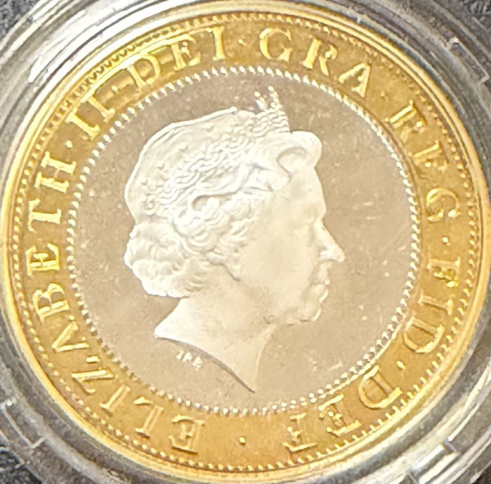 1999 Rugby World Cup Piedfort £2  coin collectible - Main Image 2