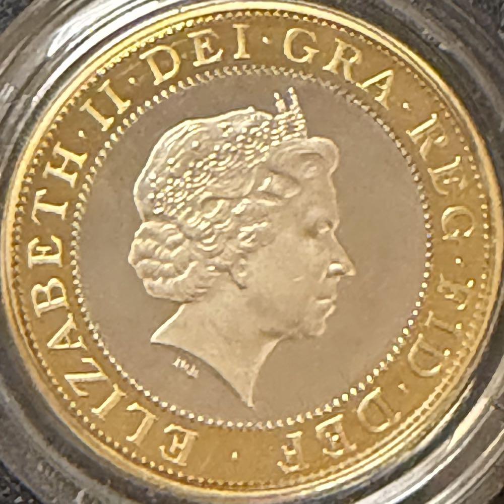 2003 DNA Double Helix Piedfort £2  coin collectible - Main Image 2