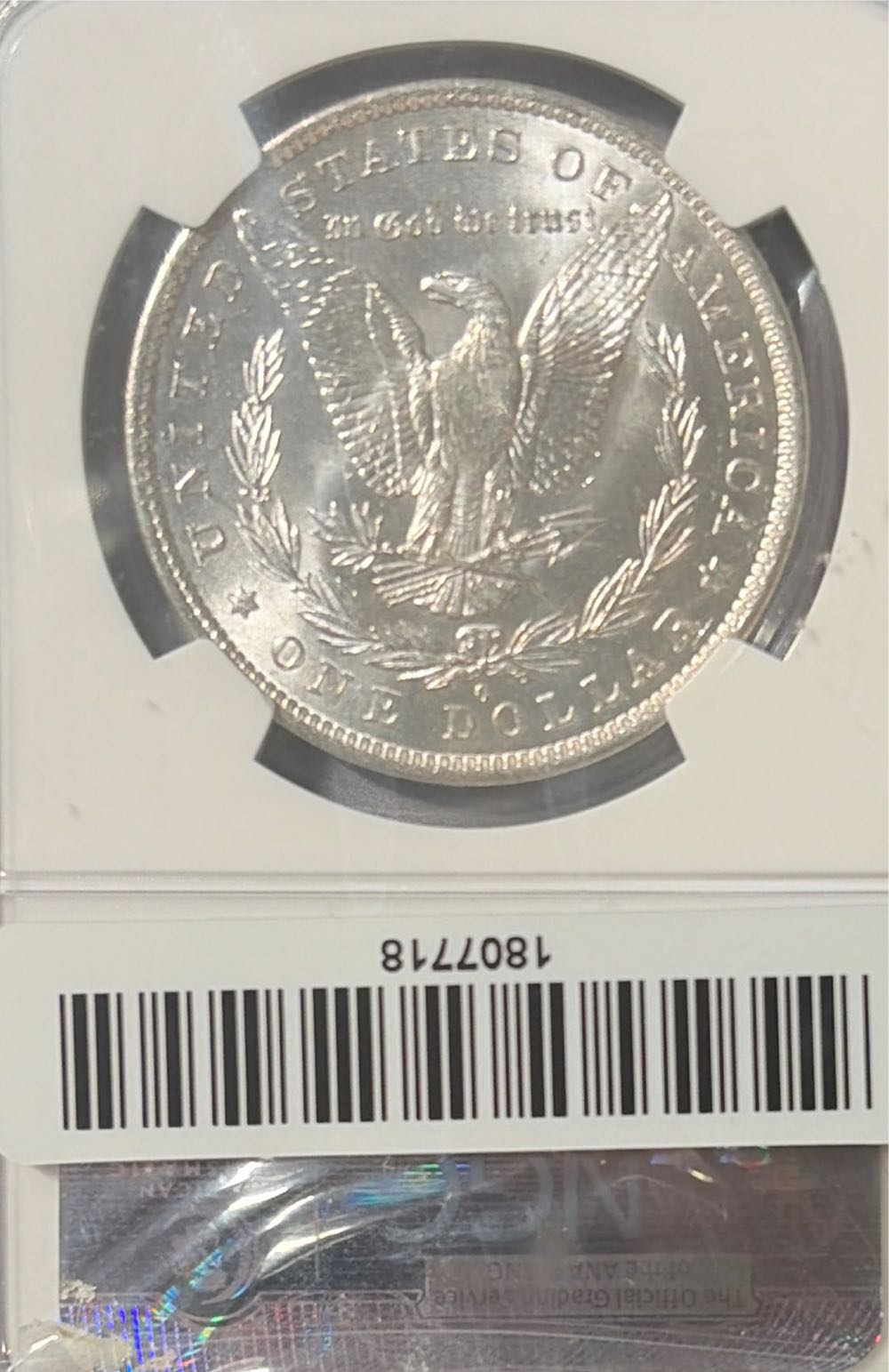 1883-O Morgan Silver Dollar  coin collectible [Barcode 3374913023] - Main Image 2