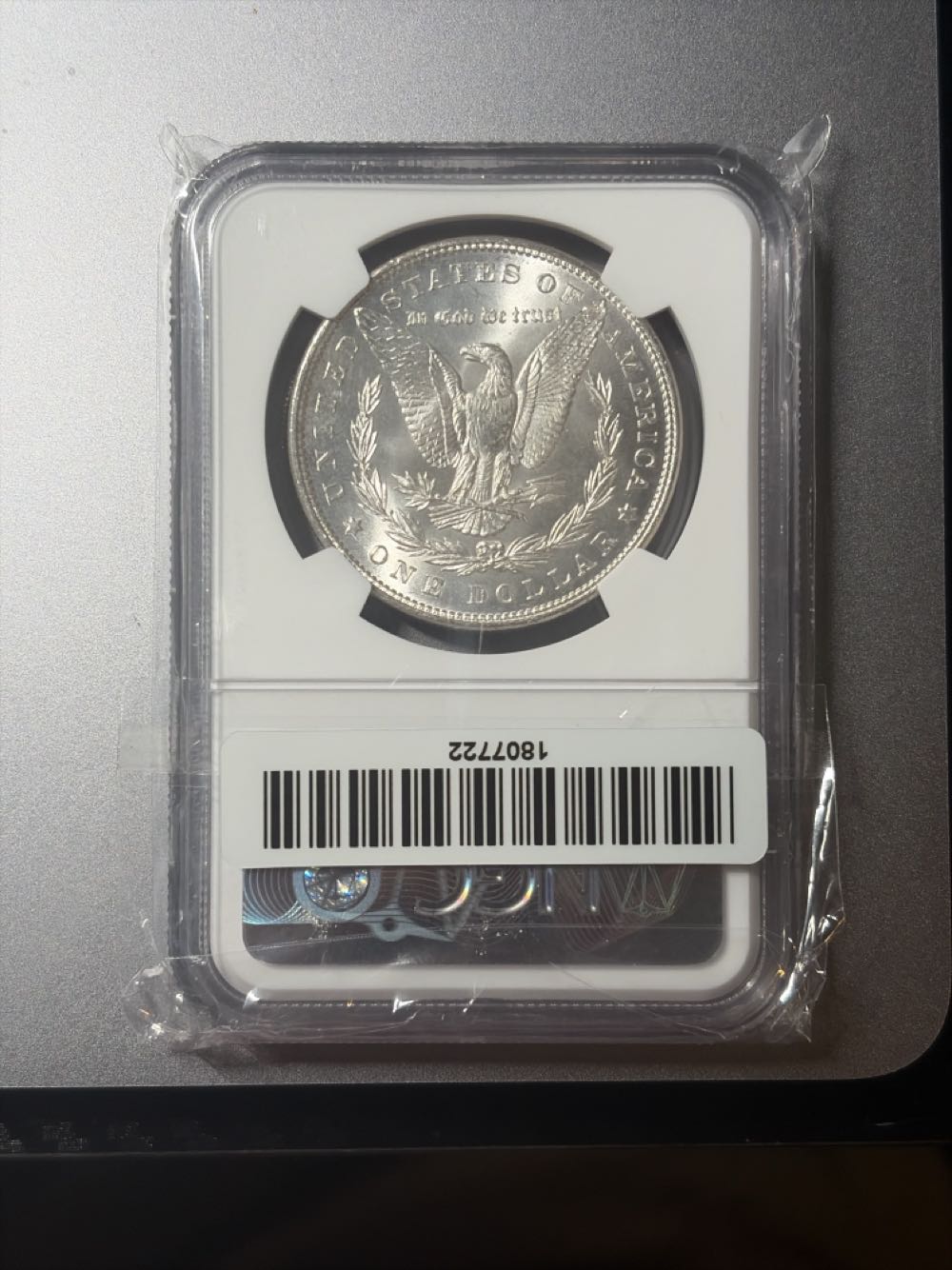 1885 Morgan Dollar  coin collectible [Barcode 1807722] - Main Image 2